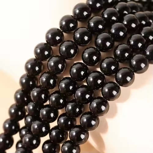 Natural Stone Golden Obsidian Bead Irisation Round Loose Spacer 4 6 8 10 12mm For Jewelry Making Diy Bracelet Necklace Accessory - Image 27