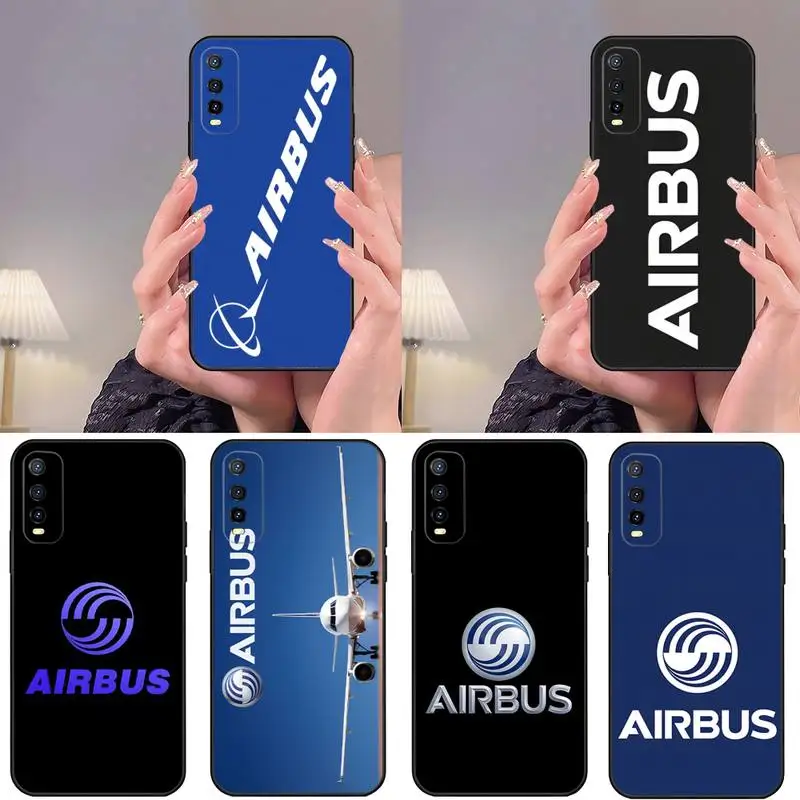 Airbus Logo Phone Case For VIVO Y 95 Y93 Y20 V 19 80 31 70 17 15 23 21 E S10 IQOO 9 Pro X60 NEX Mobile Phone Accessories