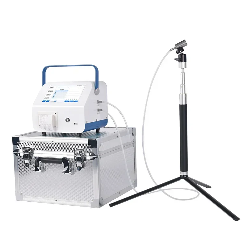 

Лазерный счетчик частиц пыли с большим экраном, новый электронный детектор частиц пыли в чистой комнате