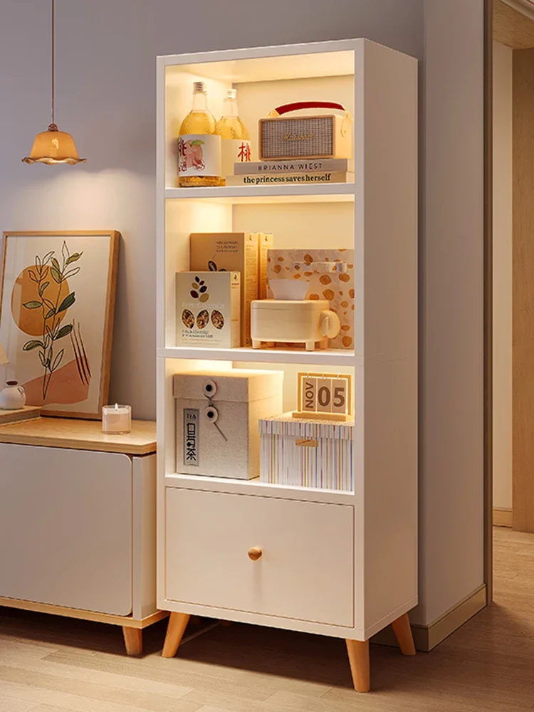 Cajones de puertas, estantería blanca, armario de almacenamiento, estantería cúbica, organizador de Metal, Estanteria Habitacion, muebles modulares minimalistas