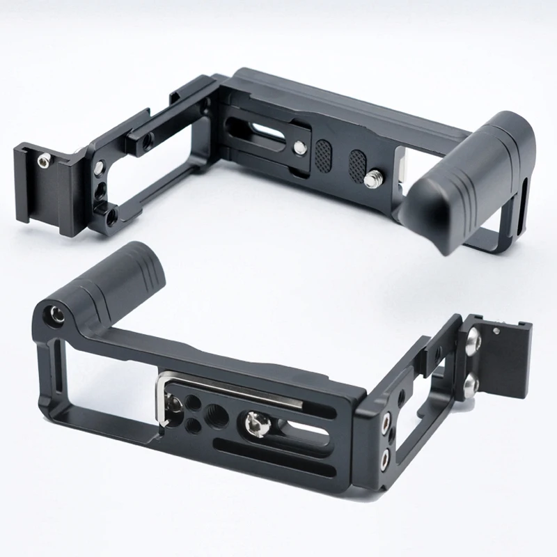 Quick Release Plaat Voor Fujifilm XE4 X-E4 Uittrekbare Met Zetel Mirrorless Camera Handvat Verticale L-vormige Beugel