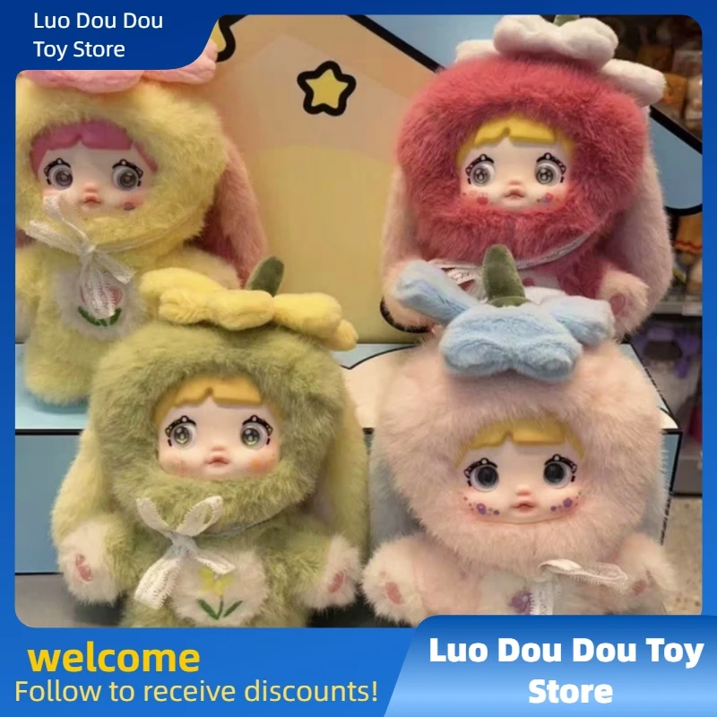 

Nommi Garden Rabbit Blind Box Cute Nommi V2 Mystery Box Vinyl Plush Doll Surprise Bag Backpack Pendant Dolls Anime Figure Toys