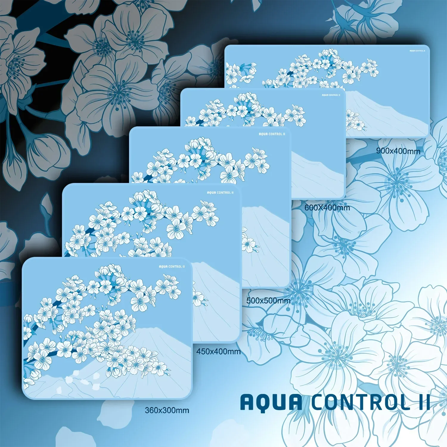 

X-Raypad Aqua Control 2 Sakura FPS игровые коврики для мыши Сакура японская вишня 450x400x4 мм цветной настольный коврик прочные аксессуары для ПК