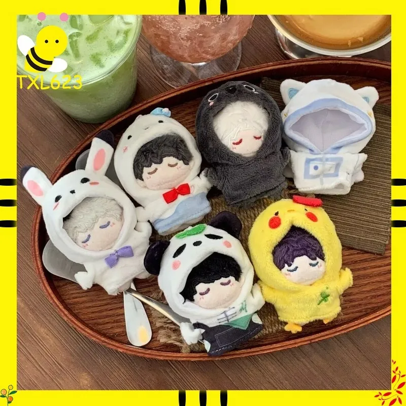 

5cm/10cm Love And Deepspace Mascot Clothes Cosplay Wear Rafayel Zayne Xavier Sylus Caleb Outfit Clothing Set (Without Dolls)