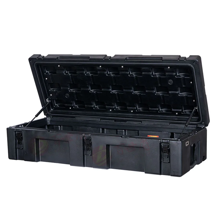 

Водонепроницаемый прочный грузовой бокс для автомобиля на крышу, 118 л, из ротоформованного пластика, для инструментов