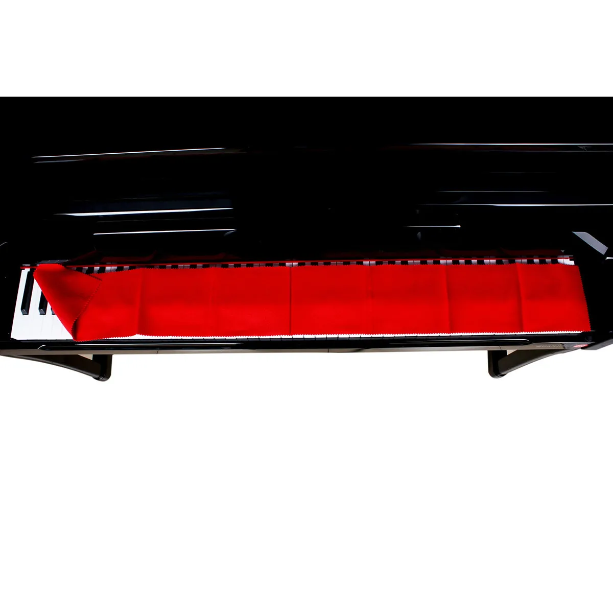 

High Density Wool Felt Piano Keyboard Cover Protective Dust Proof Dirt Resistant Piano Accessory for Upright