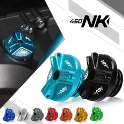 For CFMOTO CF MOTO 450NK 450 NK MT SR SS 450MT 450SR 450SS Aluminum M19*2.5 Engine Oil Cup Fuel Filler Tank Cap Cover Motorcycle
