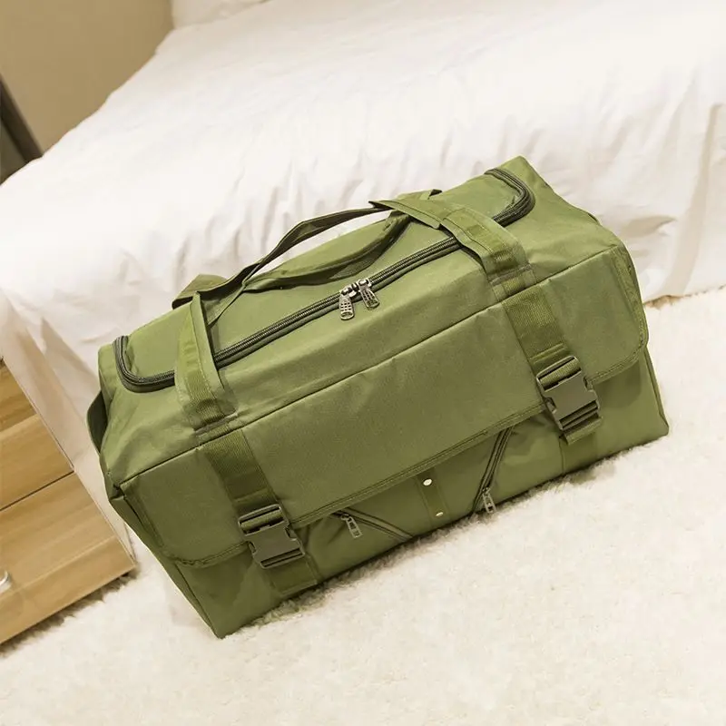 Large Capaci Travel Bag Cam Gear Thiened Outdoor Storage Bapa Work Trip Lage Bag Ox Cloth Faion Trend