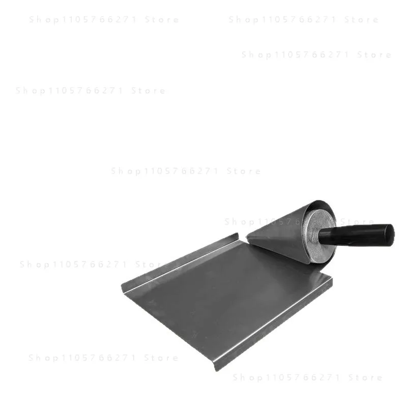 Ice Cream Cone Mold Ice Cream Skin Roll Cast Aluminum Large Cone Hand Quick Setting Ice Cream Tool
