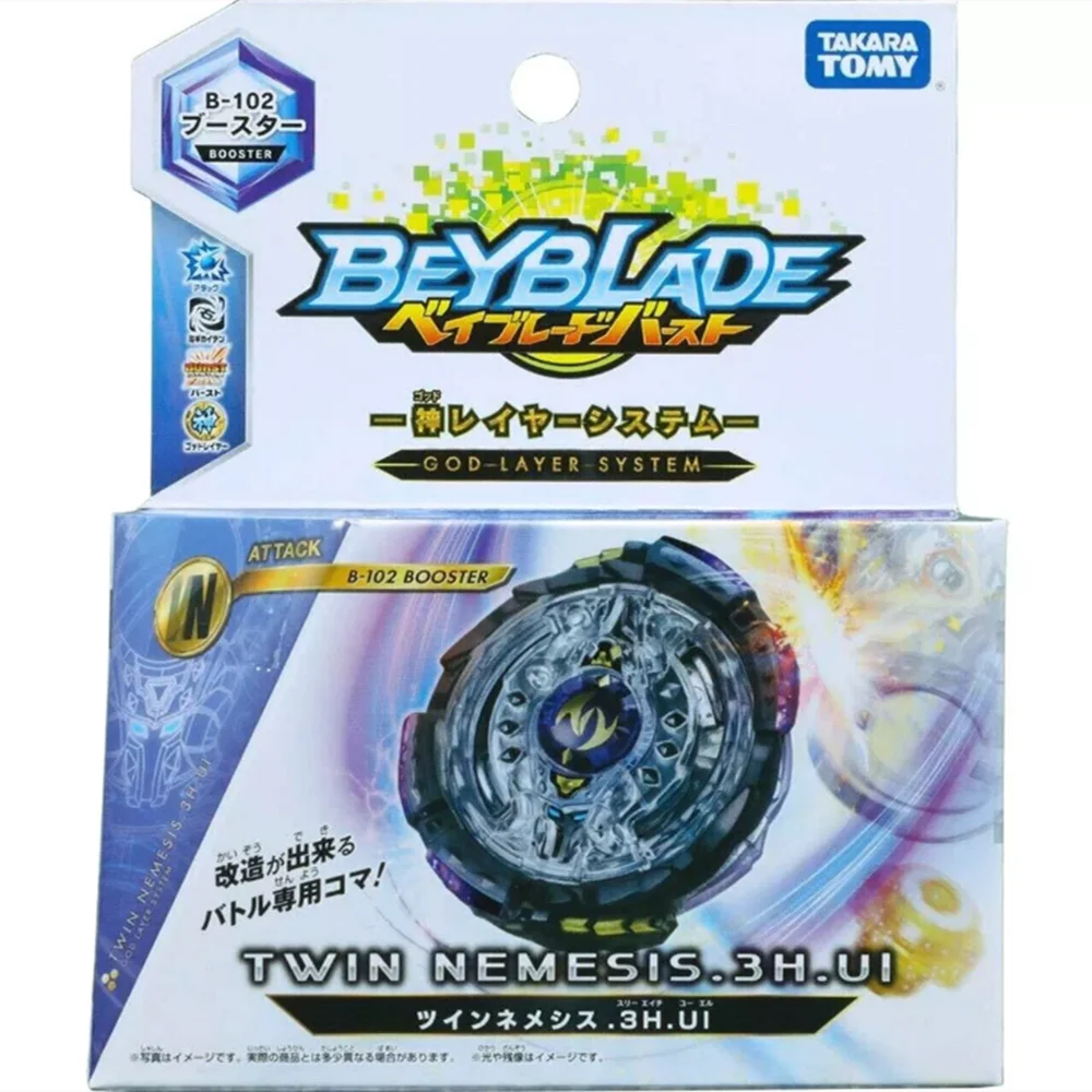 

TAKARA TOMY Twin Nemesis / Noctemis .3H.Ul Burst Bey B-102