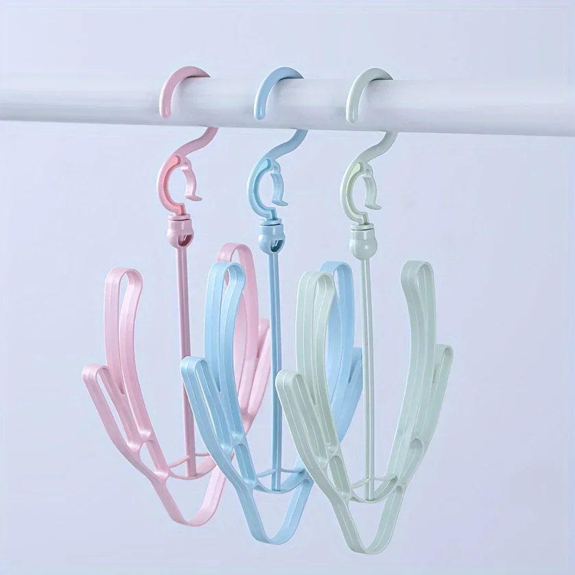 Macaron Color Shoe Drying Rack Set, Universal Shoe Holder For Windowsill Clothes Rail, Convenient Drying Organizer For Sneakers Slippers Rain Shoes
