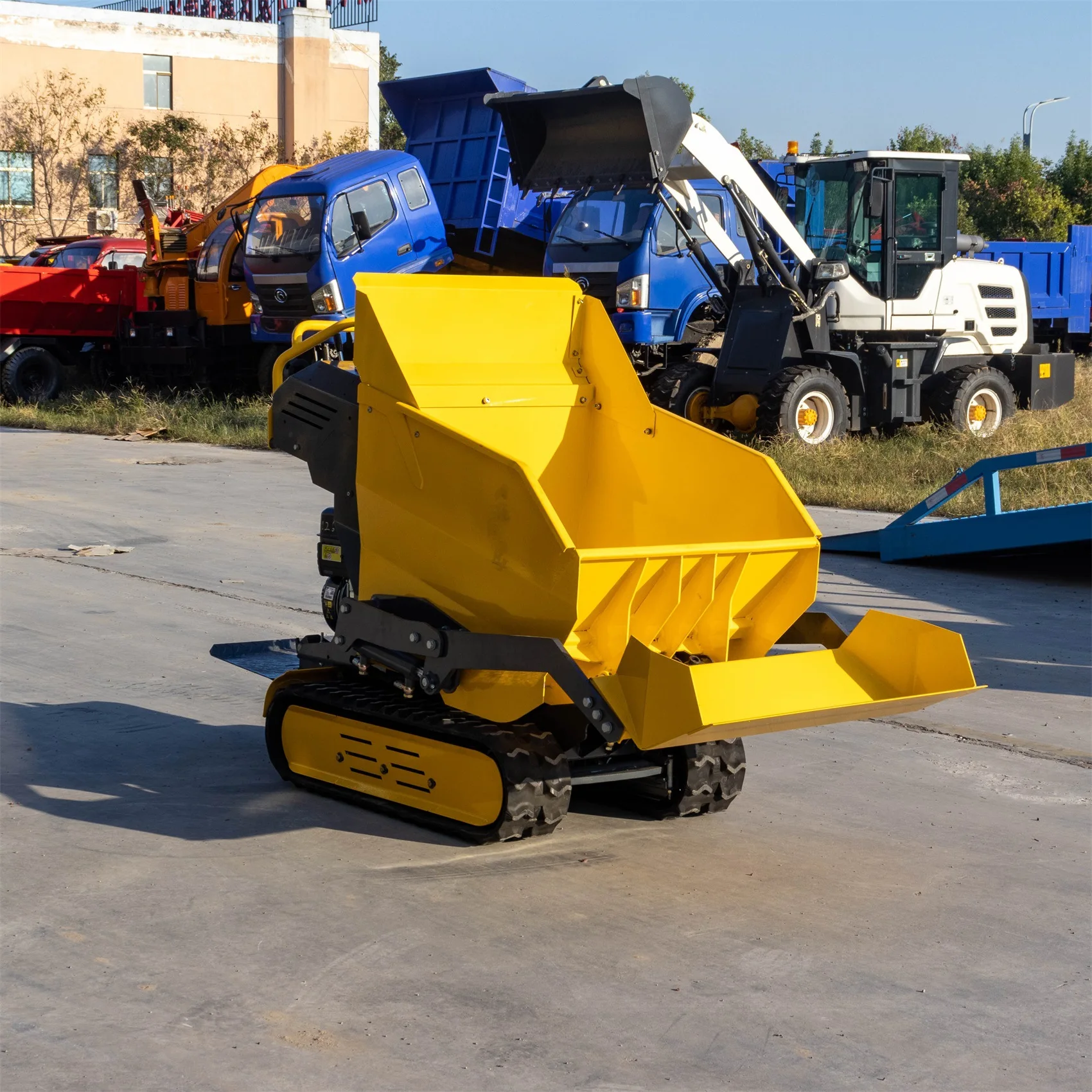 Agricultural Truck Small Crawler Dump  