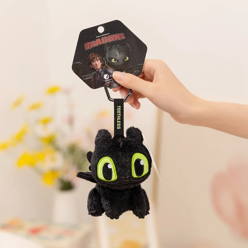 

Toothless Stuffed Toys Dragon Tamer Plush Toy Pendant Shoulder Decoration Plush Toy Cartoon Movie Kids Birthday Gifts