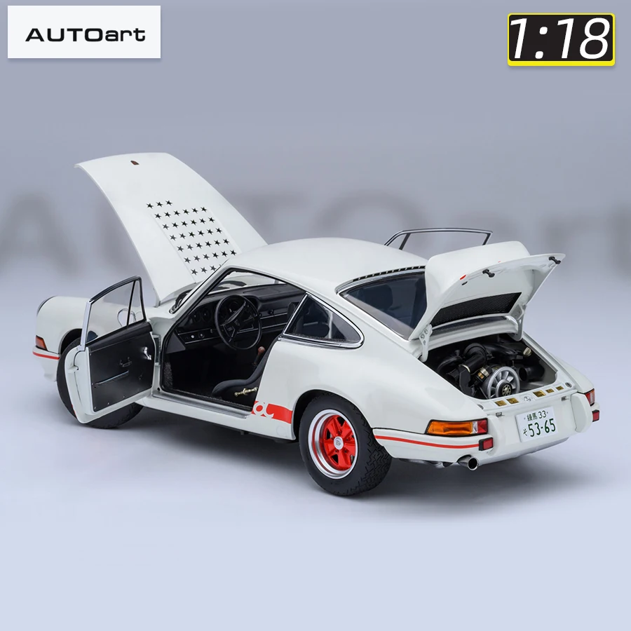 AUTOART-Porsche 1/18 Carrera 911 RS "The Cirtoxic IT WOLF", Leges Display, Holiday Gift Collection 2.7, 78026