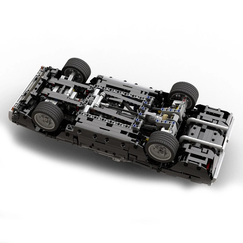 1388 PCS MOC Creative Medieval Cool Sports Cars Modular Building Blocks Model Educational Assembly Toy For Boys Birthday Gifts