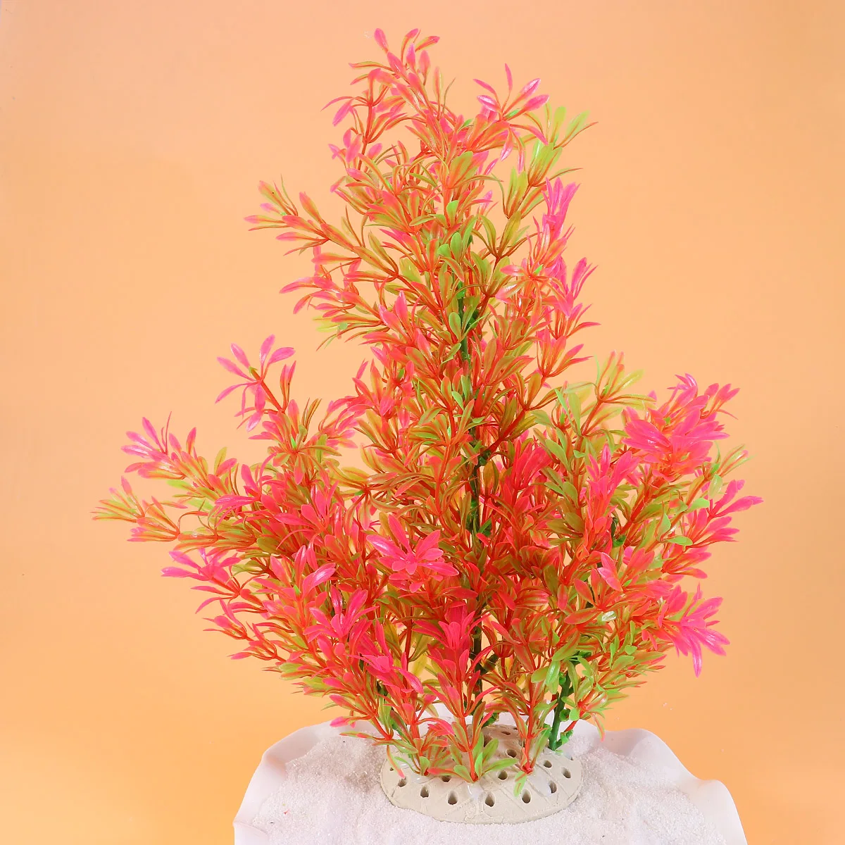 

Artificial Water Plants Pink Aquarium Aquatic Lifelike Fish for Plastic Durable Realistic