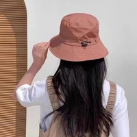 Summer Bucket Hat Waterproof UPF 50+ Sun Hat for Fishing Camping Hiking Foldable Travel Hat Storage Bag UV Protection Outdoor