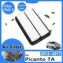 For Kia Picanto Kia Morning TA 2012~2017 2013 2014 2015 2016 Car Activated Air Intake Engine Conditioner Filter Grid Accessories