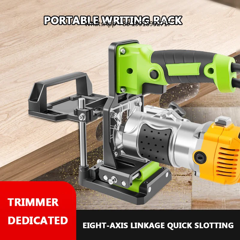 2 in 1 Woodworking Slotted Bracket Invisible Fastener Punch Locator Linear Track DIY Woodworking Tools