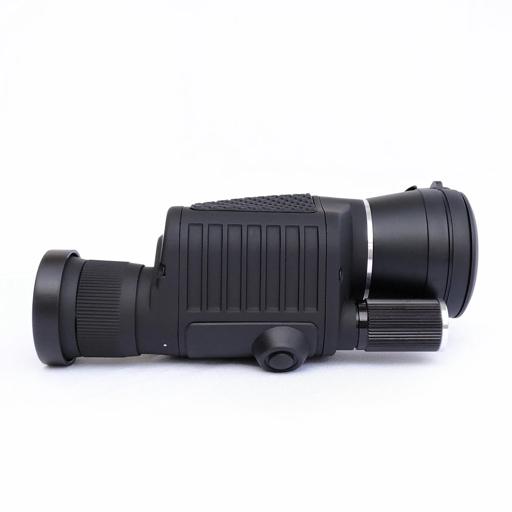 TONTUBE Black High Definition FMC Monocular Telescope 12x40 Light Compass for Outdoor Travel