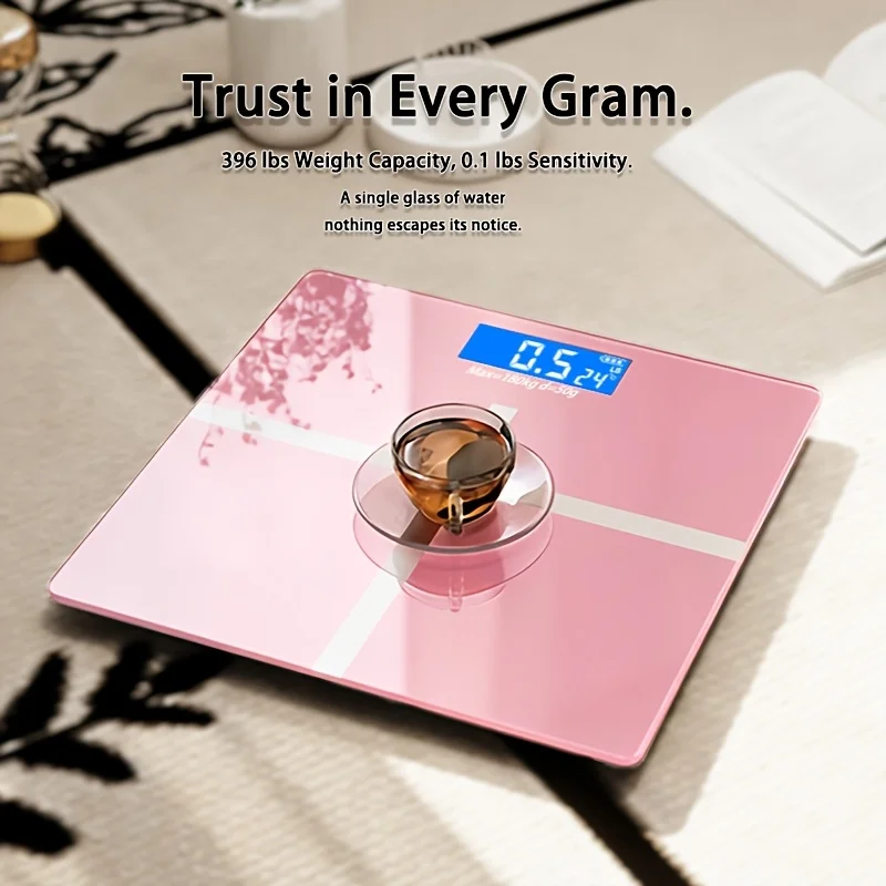 Digital Weight Scale, High-Precision Bathroom Scale, Digital Display Function, Weight Scale, Bathroom Scale, USB Charging Usage