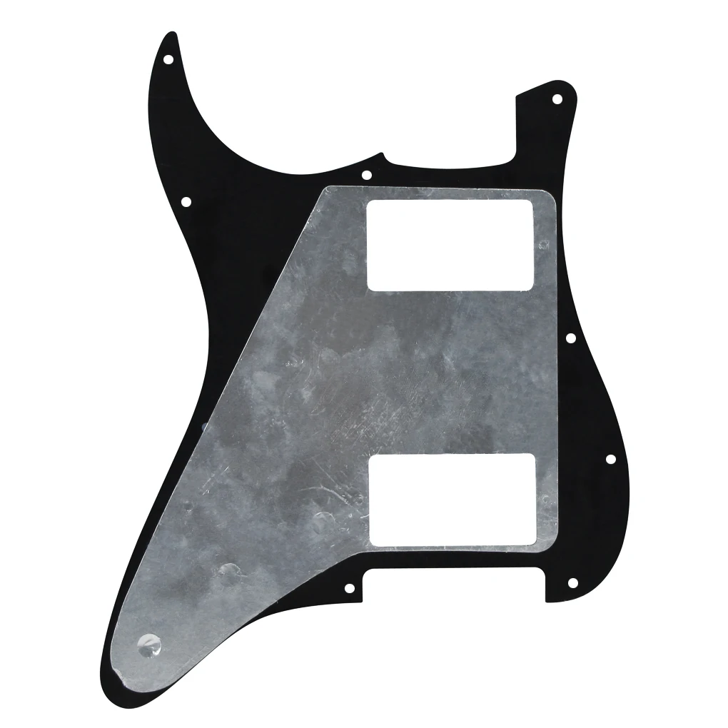 FLEOR Set mit 11-Loch-HH-Schlagbrett für E-Gitarre, Schlagbrett, Rückplatte und Schrauben für Gitarrenteile im ST-Stil der USA – Detail 6
