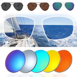 Polarized Sunglasses Prescription Lens 1.61 1.67 Aspheric UV Sun Glasses Myopia Optic Presbyopia Driving Fishing Colorful Lenses