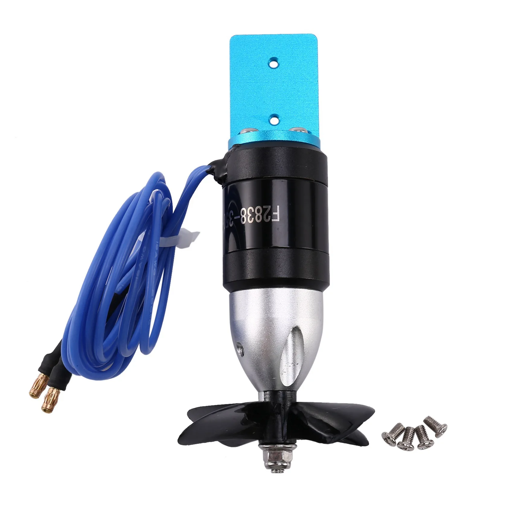 IPX8 Waterproof Underwater Thruster 2838 350KV 2.4KG Thrust Brushless Motor with 55mm 60mm Propeller for ROV RC Boats CW