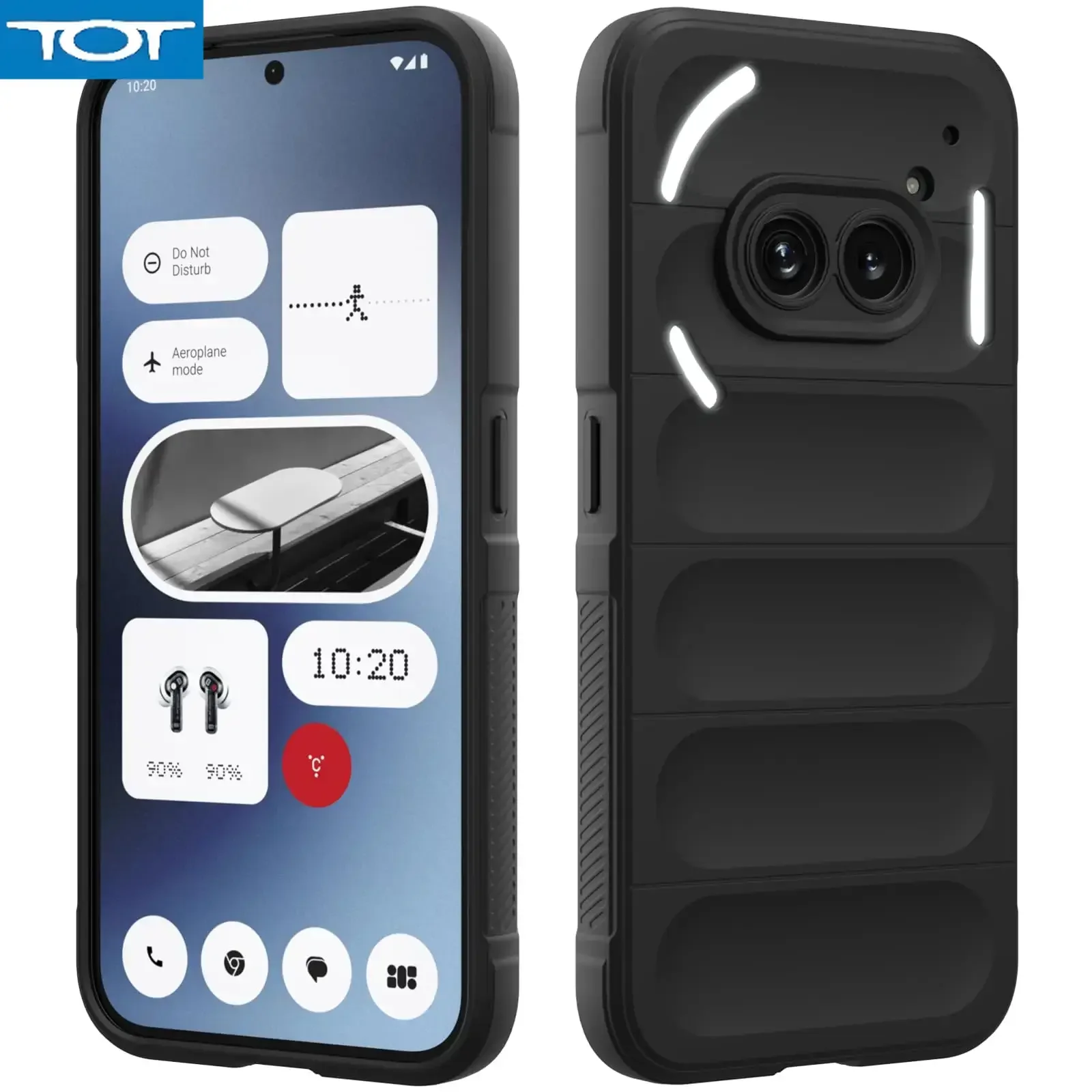 

Чехол для телефона Nothing 3A Pro 2A Противоскользящий мягкий силиконовый чехол для телефона Funda Shell Coque Cover