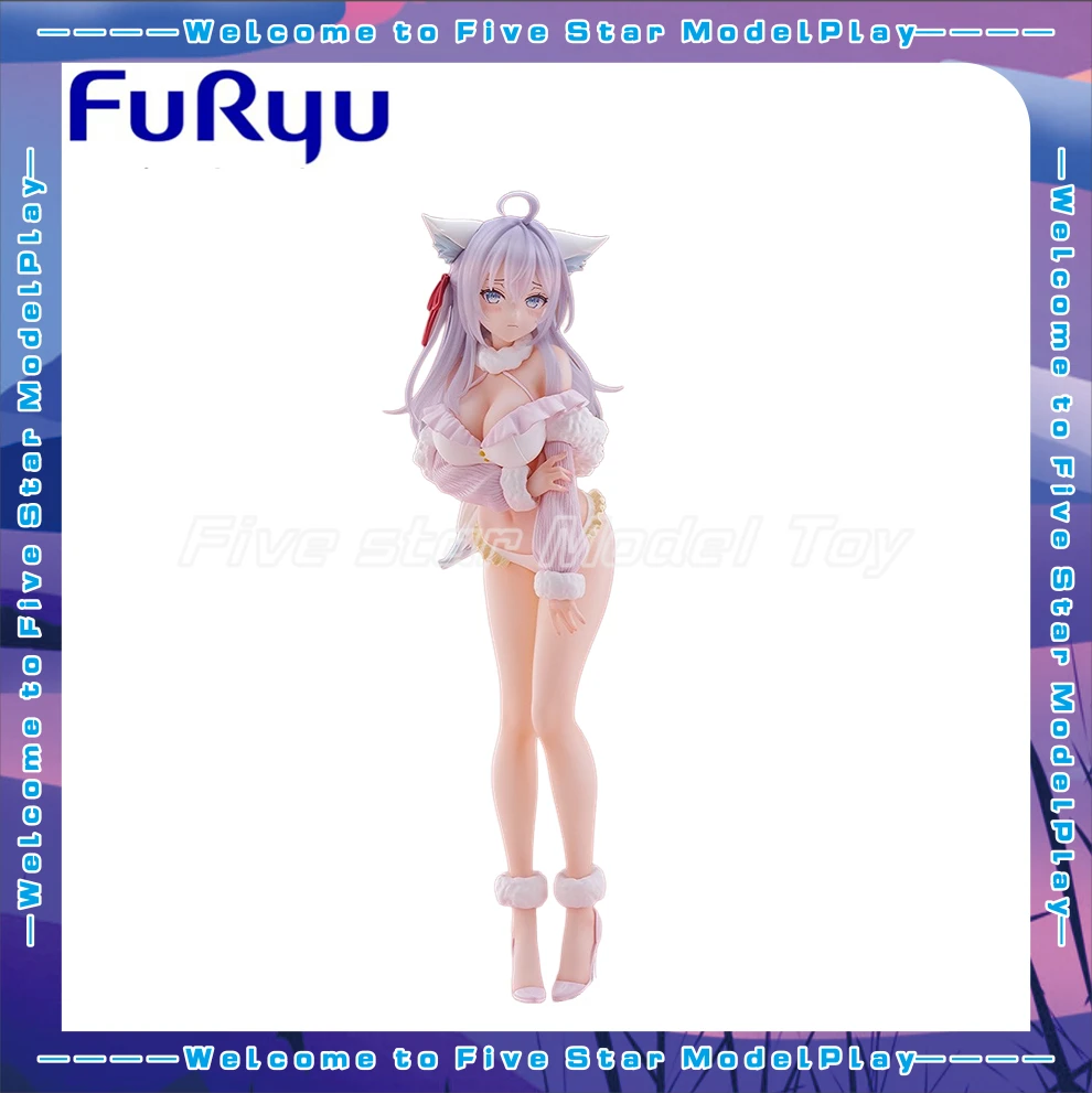 

【FS】Оригинальные FURYU TENITOL TALL Алиса Михайловина Kujou фигурки белой лисы аниме модели игрушки подарки