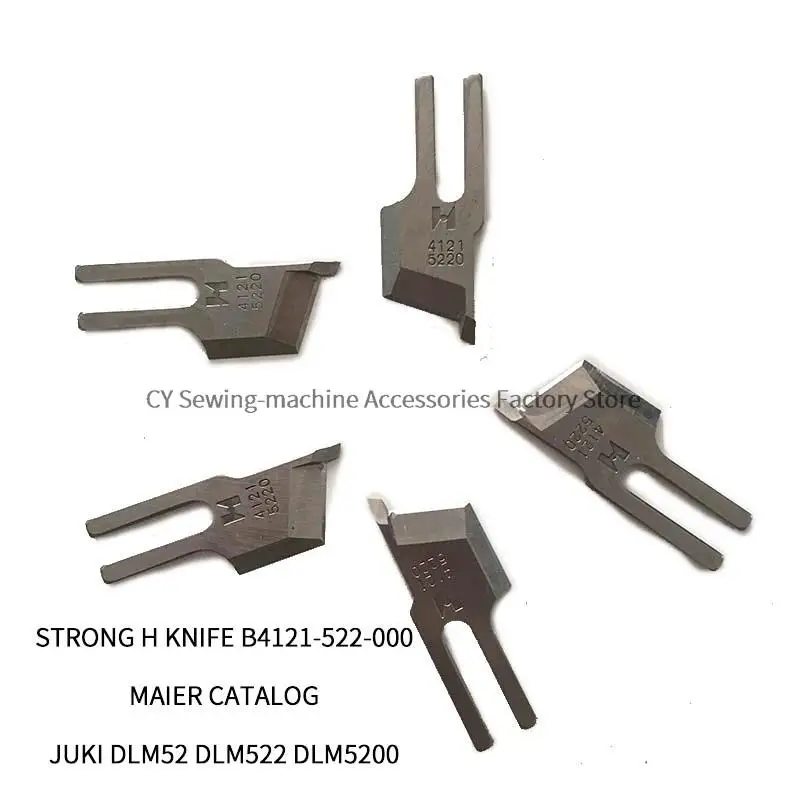 STRONG H Knives B4121-522-000 Counter Knife JUKI DLM52 DLM522 DLM5200 Lockstitch Overlock Hemmer 4121 5220