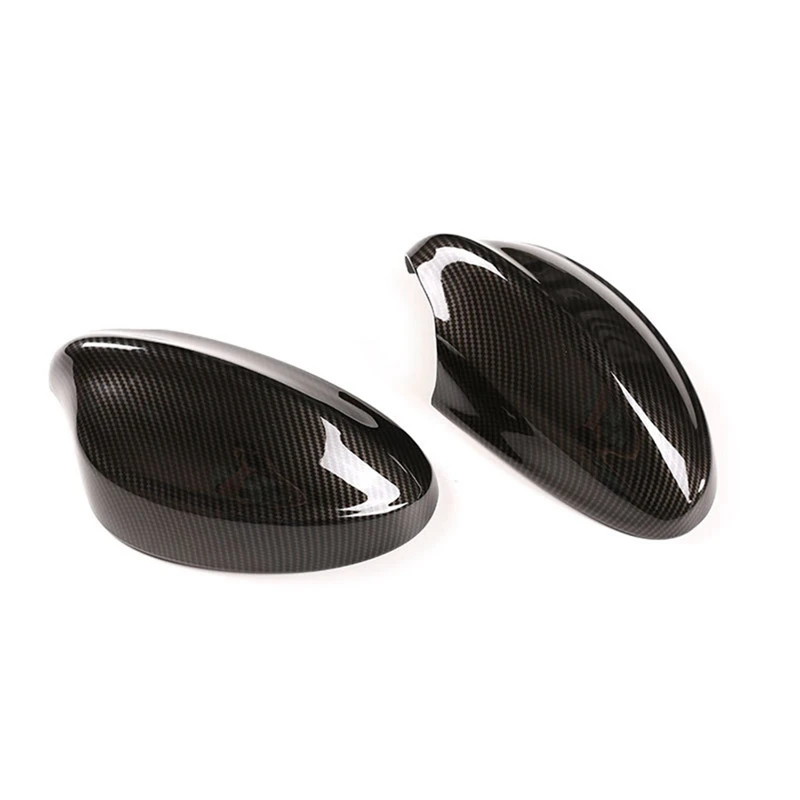 Car Rearview Mirror Cover Glossy Black Side Wing Mirror Housing For BMW 3 Series E90 E91 E92 E93 2005 - 2008 Parts Kits