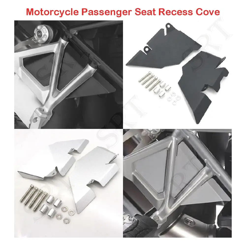 

Fit For BMW R1250GS R1200GS LC Adventure 2014-2024 Motorcycle Accessories Passenger Seat Recess Cover Rear Footrest Mudguard