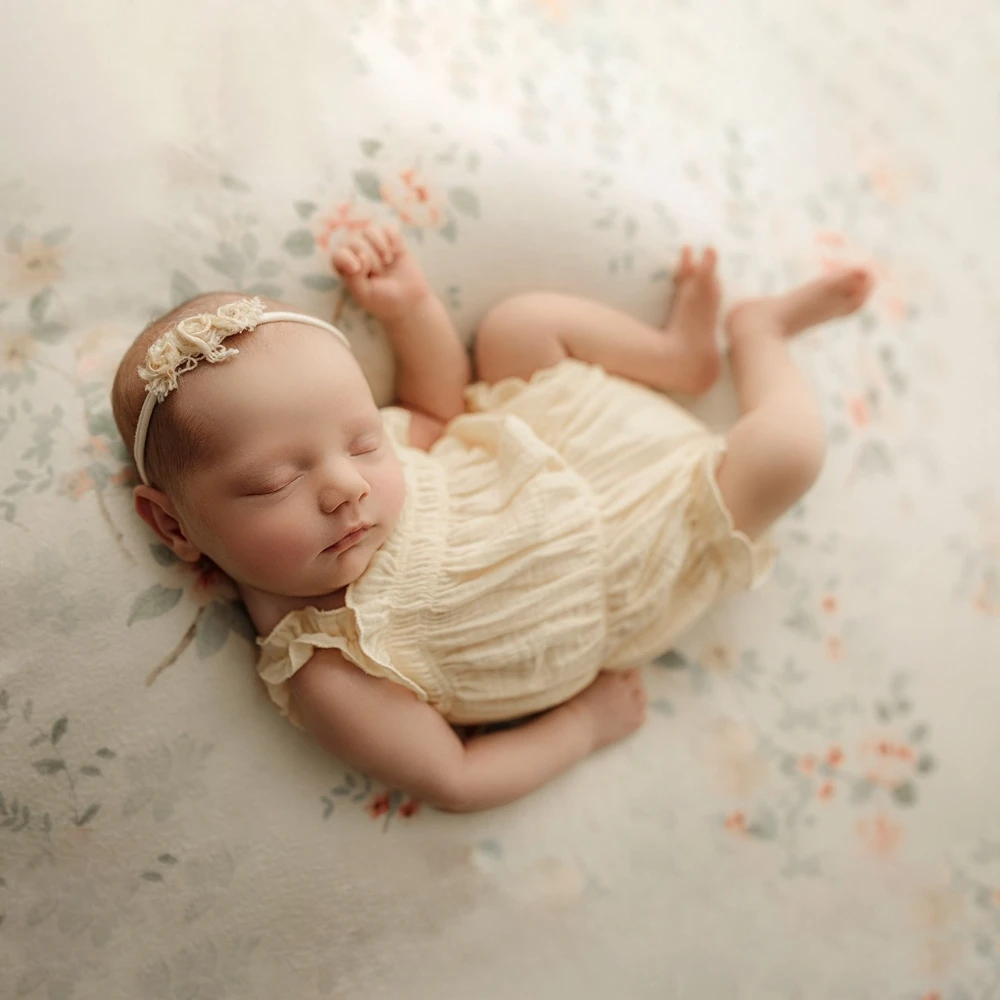 

Elegant Baby Romper for Photo Shoot Newborn Photography Props Infant Photoshoot Outfit Studio Baby Clothes Jumpsuit