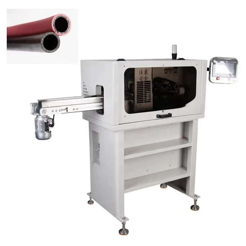 Automatic PVC pipe/rubber hose cutting machine/soft PVC cutting machine