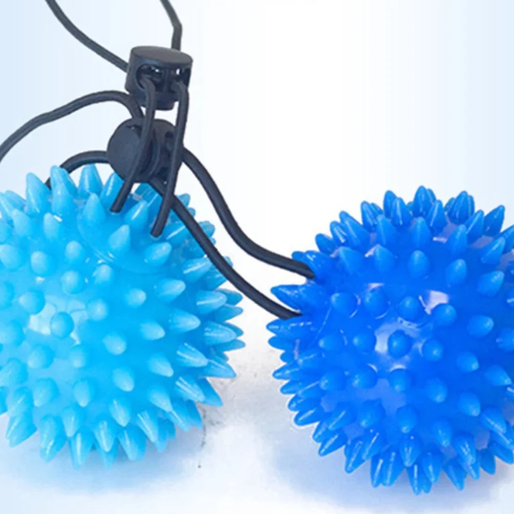 كرة تدليك تعمل باللمس، كرة اللمس اليدوية والقدم، استرخاء العضلات، قبضة تدريب القوة، كرة شوكة ناعمة #2