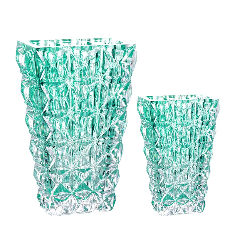 

Gradual color change glass vase Nordic living room flower arrangement dried flower ornament large transparent water nourishing