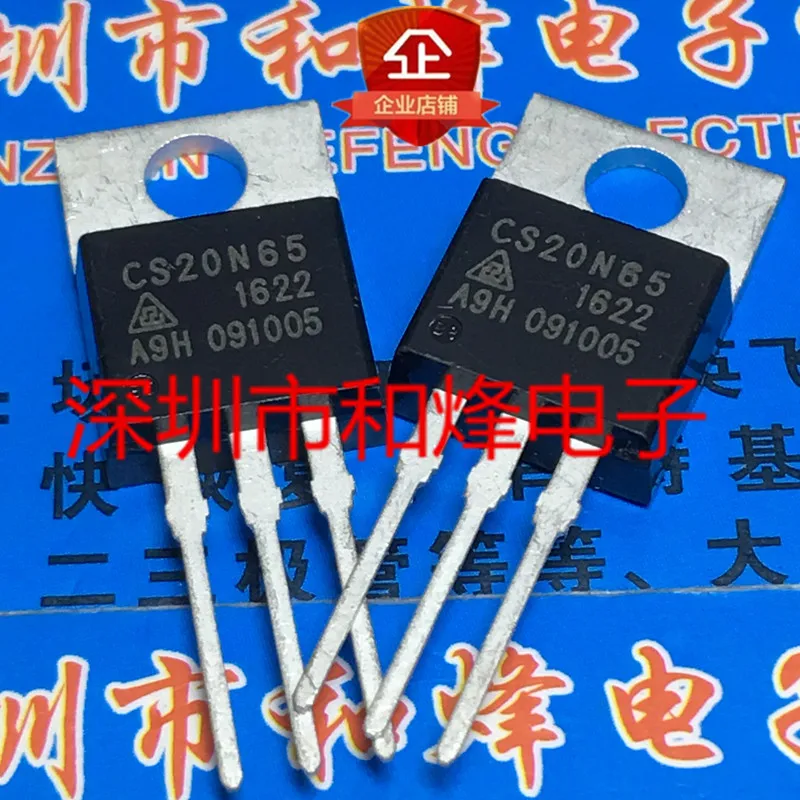 5PCS-10PCS CS20N65  TO-220 650V 20A  New And Original On Stock