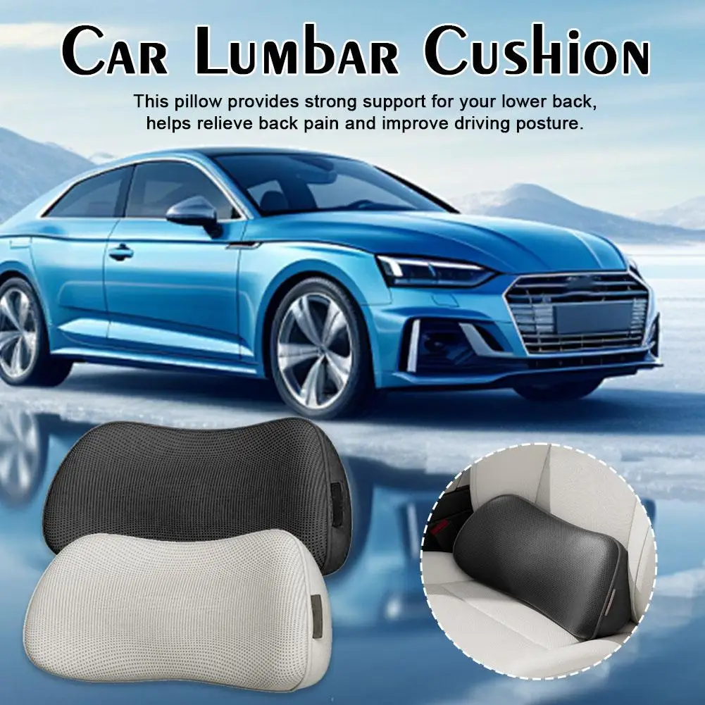 

Synthetic Fiber Car Lumbar Support Thin Lumbar Back Cushion Comfortable Office Seat Cushion Lumbar Support Car Lumbar Cushion