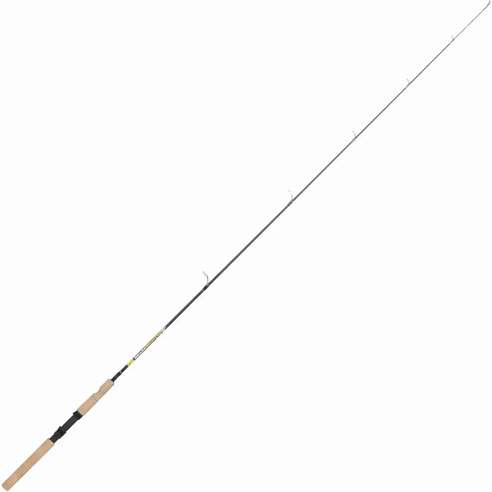 

6T Medium Action Spinning Fishing Rod, Black, 6 Feet Length