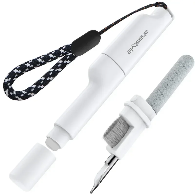 Limpeza Pen Kit para Air Pods, Escova de auscultadores, Teclado do telefone, iPad Multifunções Bluetooth Headphone Limpeza Pen