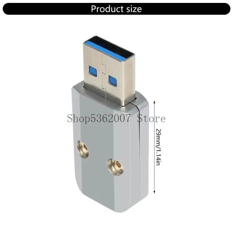 USB3.0 Tipo Plug maschi Connettori Tipo saldatura con shell in lega alluminio 40JB