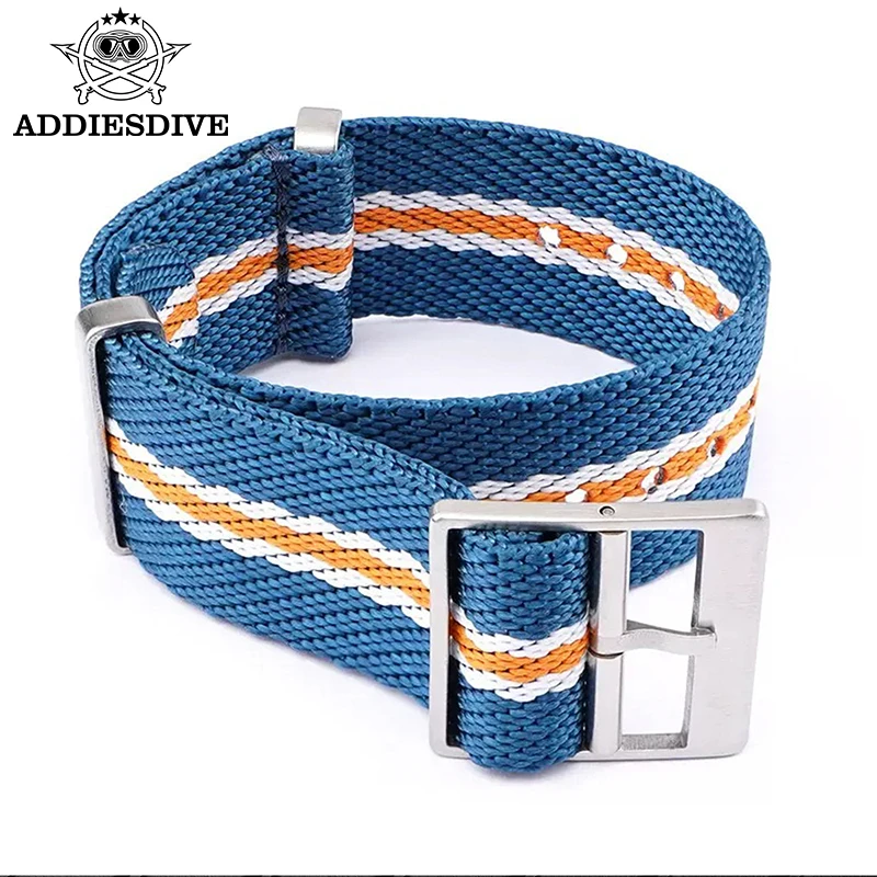

20mm Nylon New Style Nylon Watchband Watch Strap Universal Watch Accessories Watch Part Replacement Bracelet Band Diver's Strap