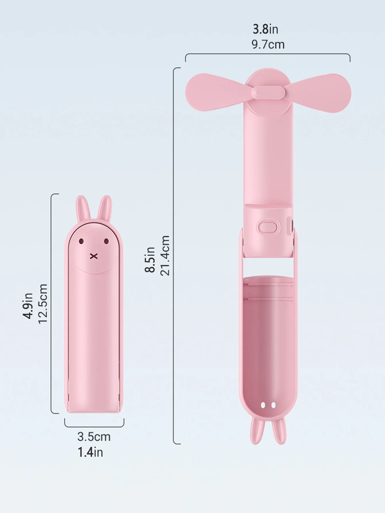 مروحة محمولة قابلة لإعادة الشحن، هدية مروحة صغيرة محمولة على سطح المكتب