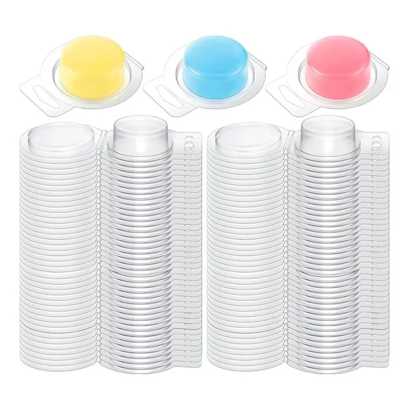 

Формы для восковых свечей AEE8, прозрачные, пустые, пластиковые, в форме раскладушки, из ПЭТ, квадратные, 1 унция, для самостоятельного изготовления