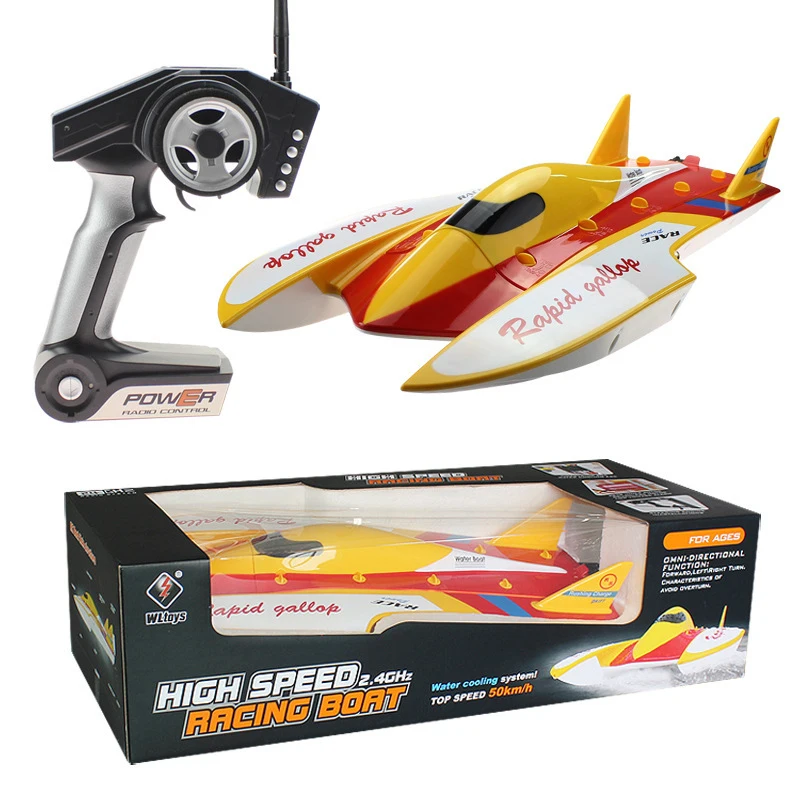 XUEREN Wltoys WL913 RC Boat Brushless Boat High Speed Remote Control Racing RC Boat Toys For Kids