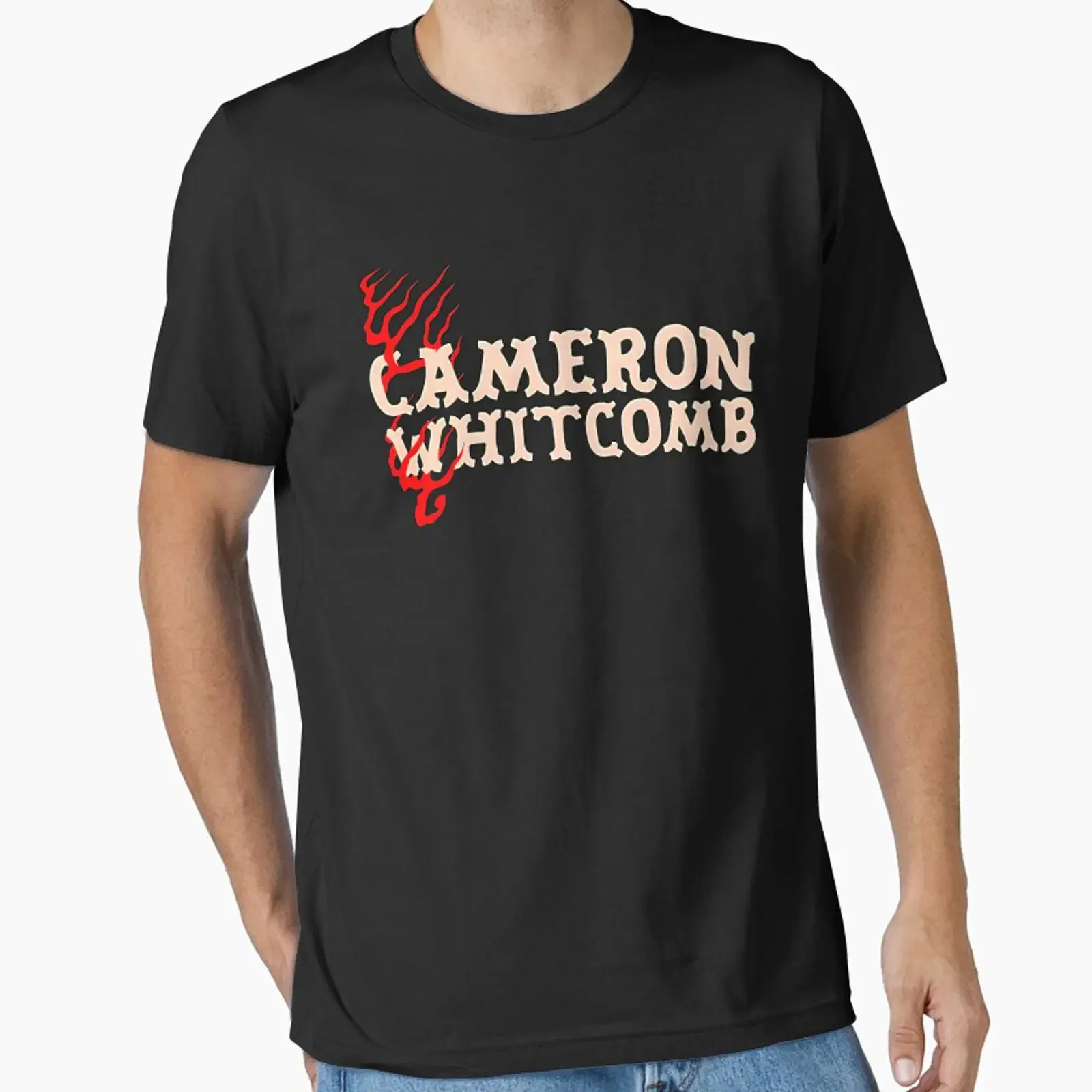 Cameron Whitcomb designed and sold by persephalette vintage Washed Casual homme Unisex streetwear graphic Stylish Breathable