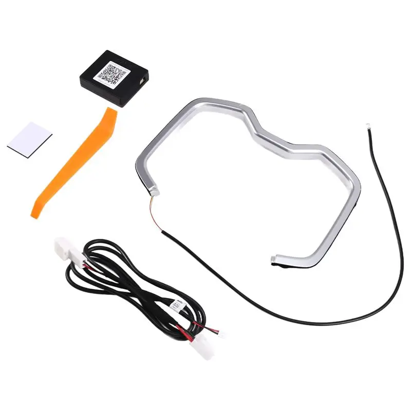 

Top!-LED Car Interior Cup Holder Light For Toyota RAV4 XA50 2019-2024 Decorative Atmosphere Lamp 64 Colours