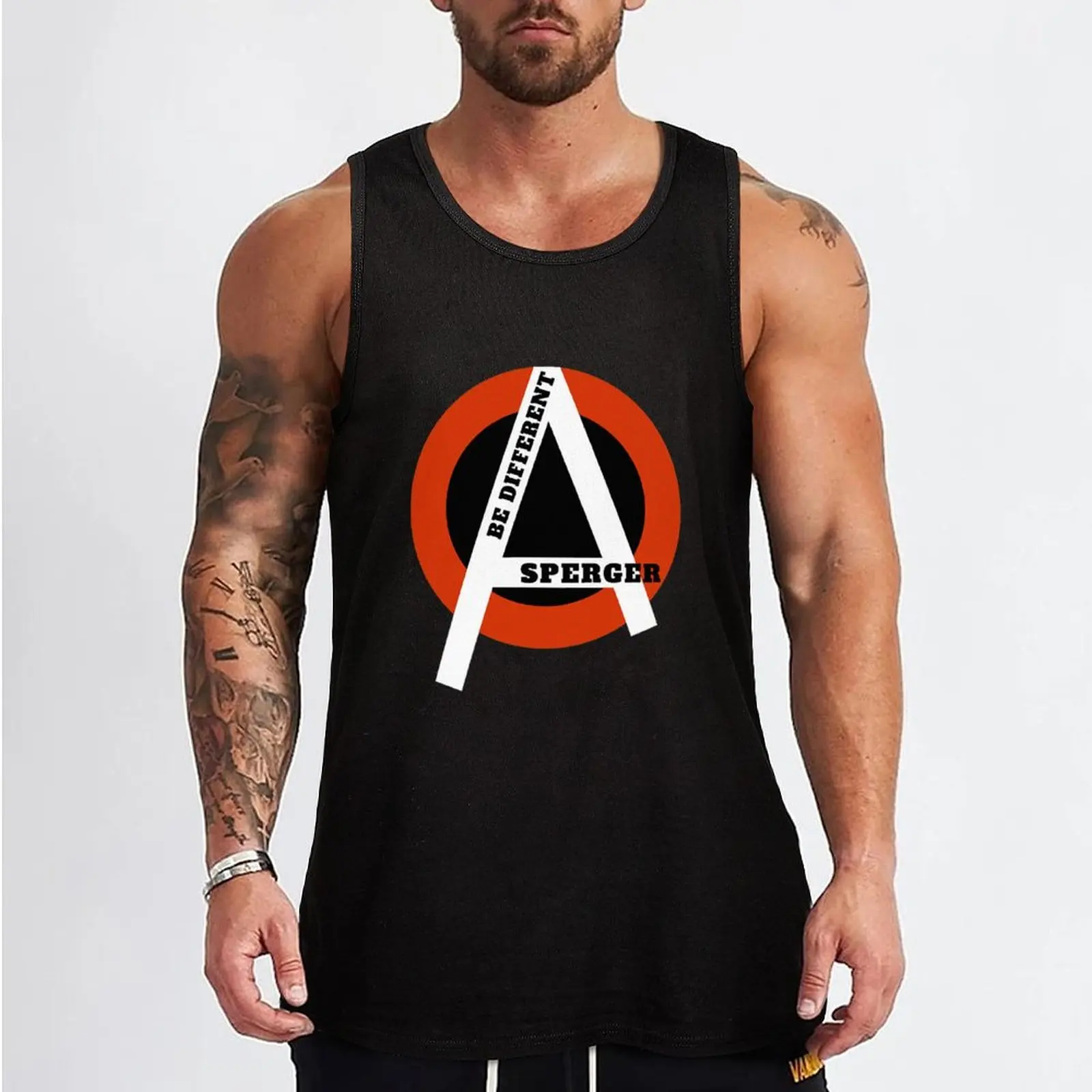 Asperger shirt - Asperg Greta Hero Gifts - Asperger Syndrome t shirts - Hero's Disabilities Tank Top men clothings Top