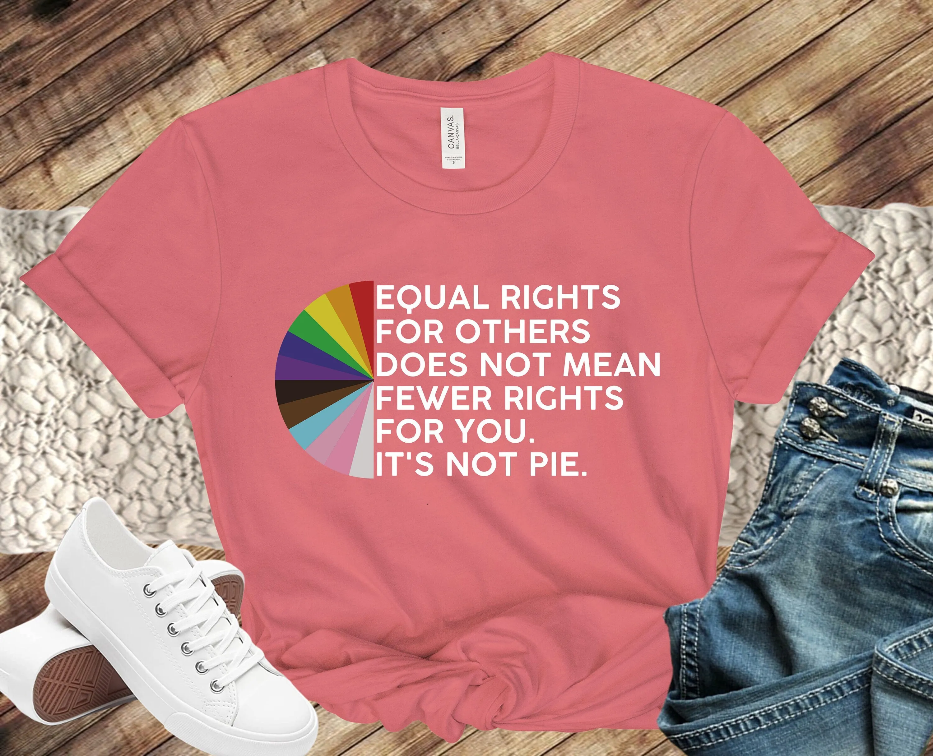 

Equal Rights For Others Does Not Mean Fewer You Shirt Lgbt Rainbow Black Transgender It Pie Pride